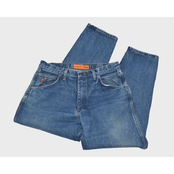 Wrangler Riggs FR Men’s Jeans Size 36x32 Flame Resistant Denim HRC2 2112 -Flaws- - Picture 1 of 16